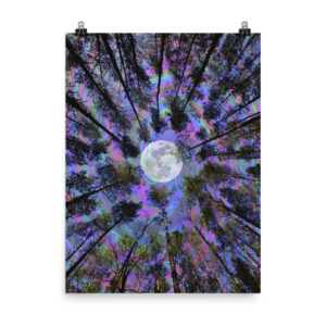 Moon Swirl, 2019 - Poster