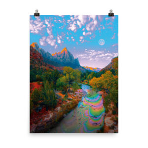 Flowing With The River, 2020 - Poster